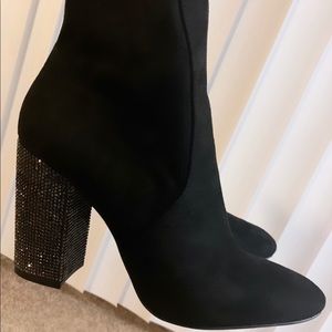 Aldo Boots w/ Bling Heel
